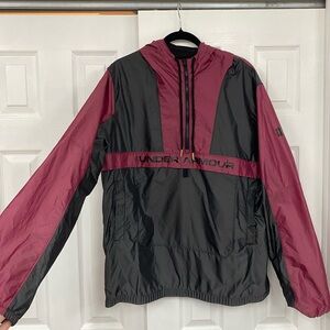 Under Armour Black and Burgundy Jacket